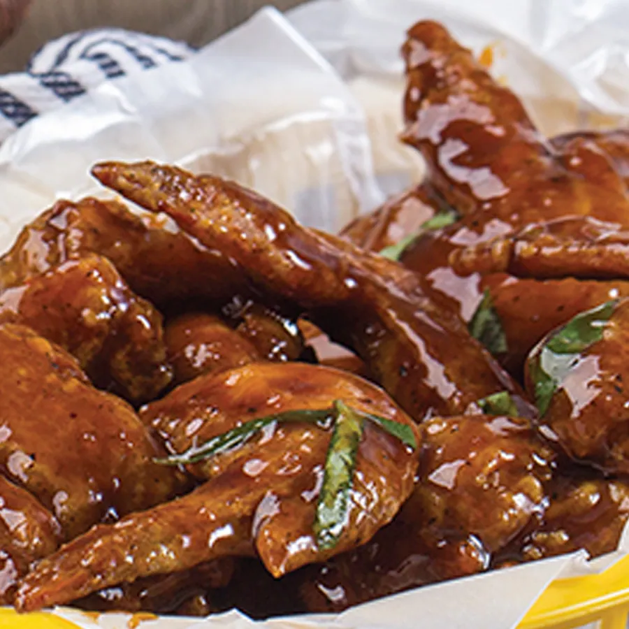 BBQ Lime wings